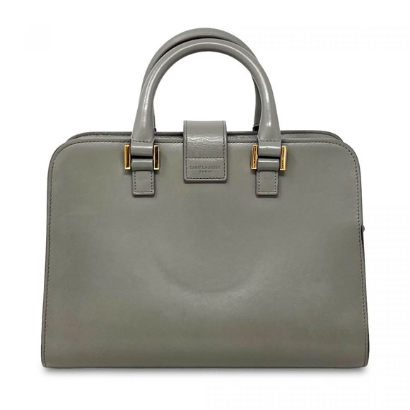Saint Laurent Small Monogram Cabas Tote Grey - Picture 3 of 13